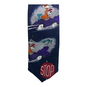 Dr Seuss—City One Handmade Sam I Am Green Eggs & Ham Tie VTG 90s